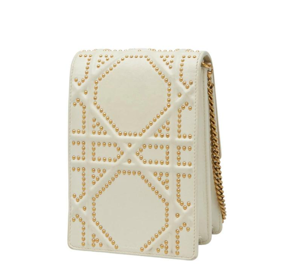 Dior Diorama Studded Chain Shoulder Bag Authentic Previously Owned