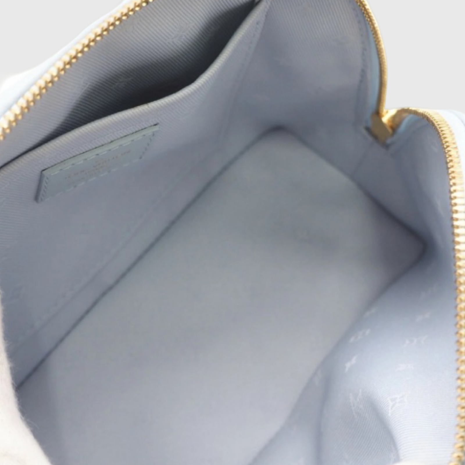 Louis Vuitton Alma Soft BB Bubblegram Blue Glacier Lambskin – Excellent Condition -previously owned Authentic