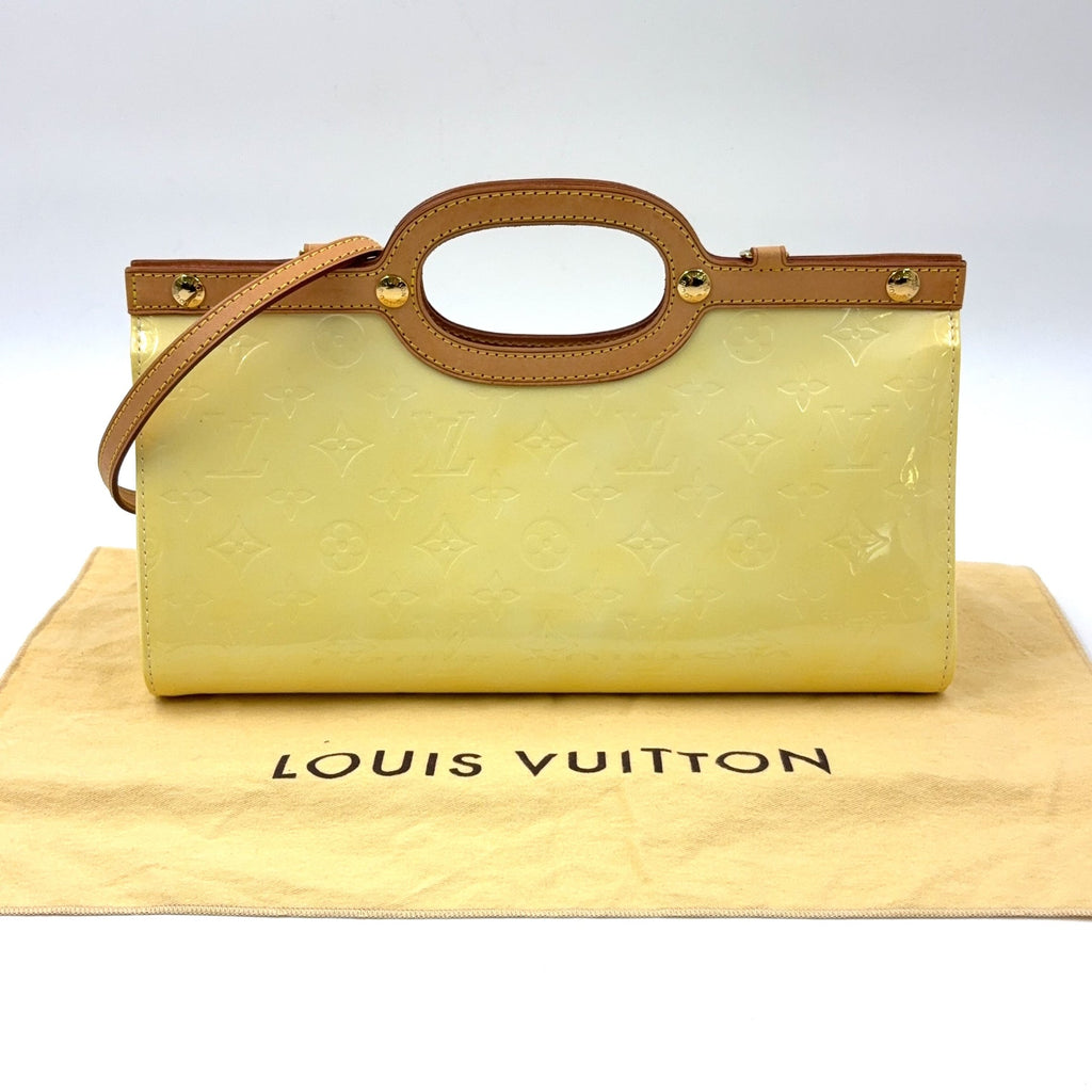 Louis Vuitton Roxbury Drive Monogram Vernis Patent Leather Previously Owned Authentic