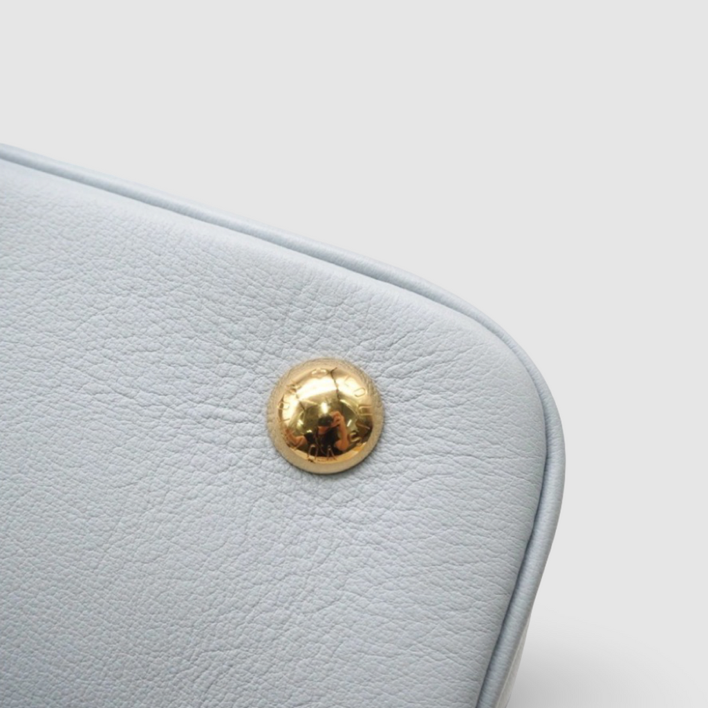 Louis Vuitton Alma Soft BB Bubblegram Blue Glacier Lambskin – Excellent Condition -previously owned Authentic