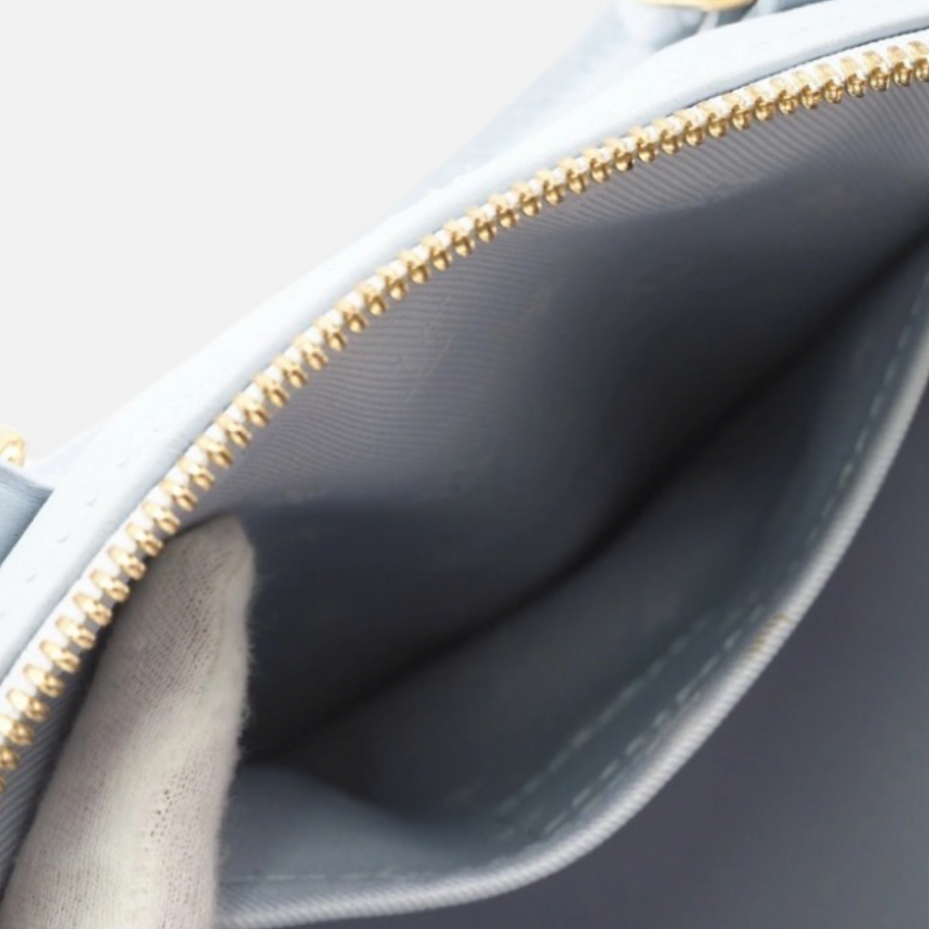 Louis Vuitton Alma Soft BB Bubblegram Blue Glacier Lambskin – Excellent Condition -previously owned Authentic