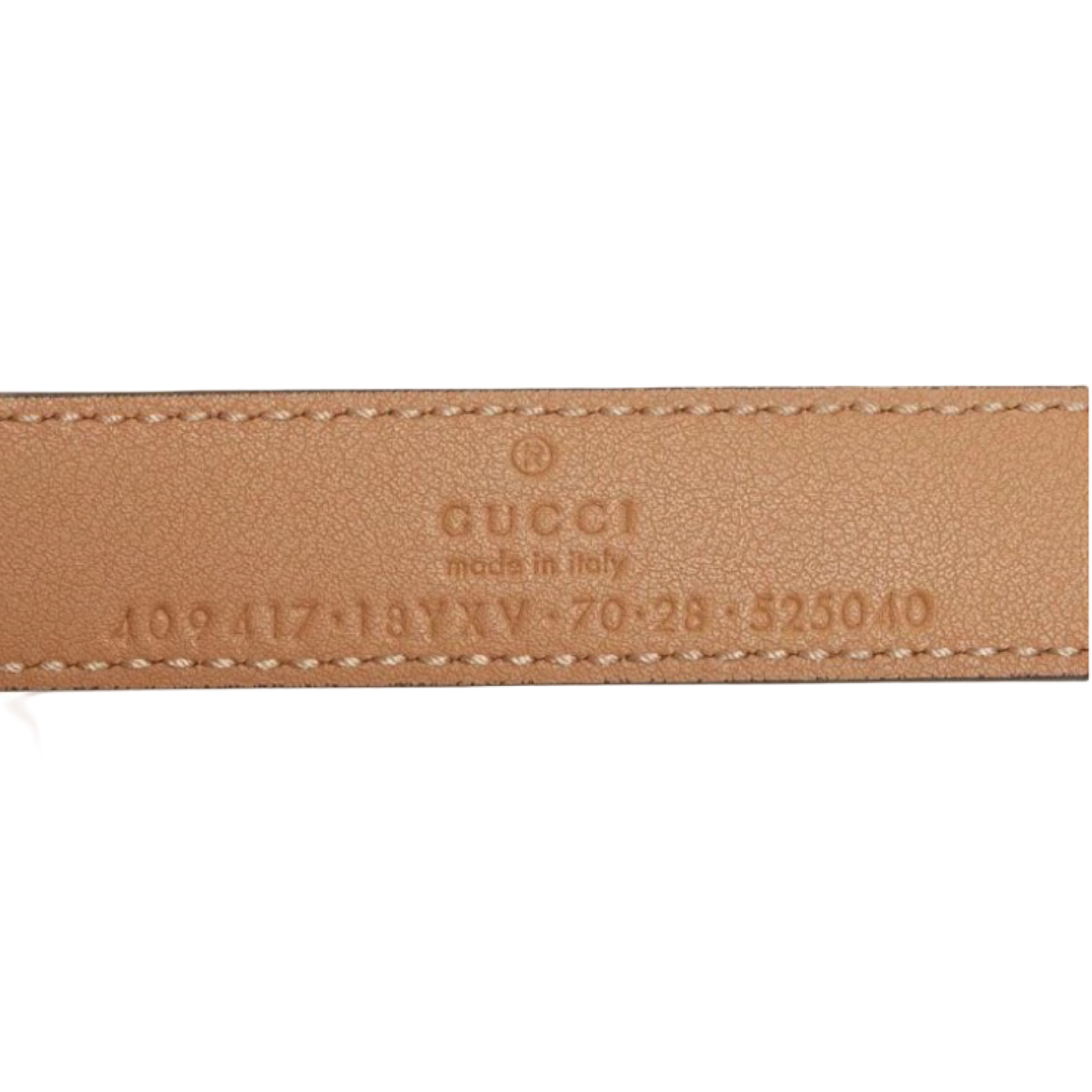 Gucci GG Marmont Leather Belt Beige Double G Buckle Size 70/28 – Previously Owned Authentic