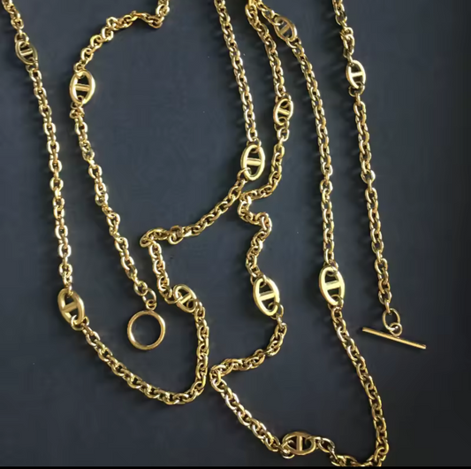 Chain Link Necklace | L’LUXE Accessories