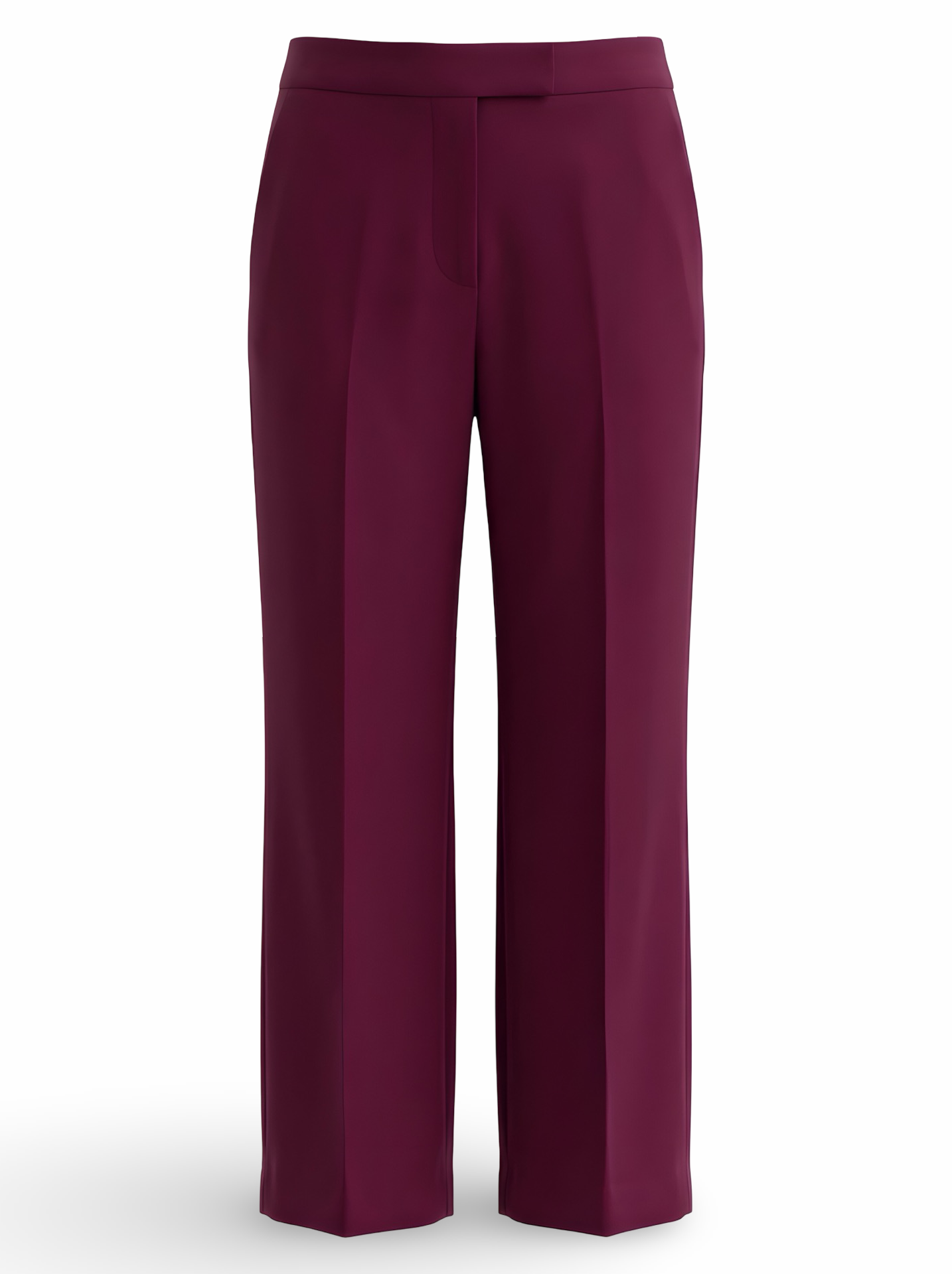 Feather Trim Tailored Two-Piece Suit Set for Women | Elegant Blazer & Straight-Leg Pants