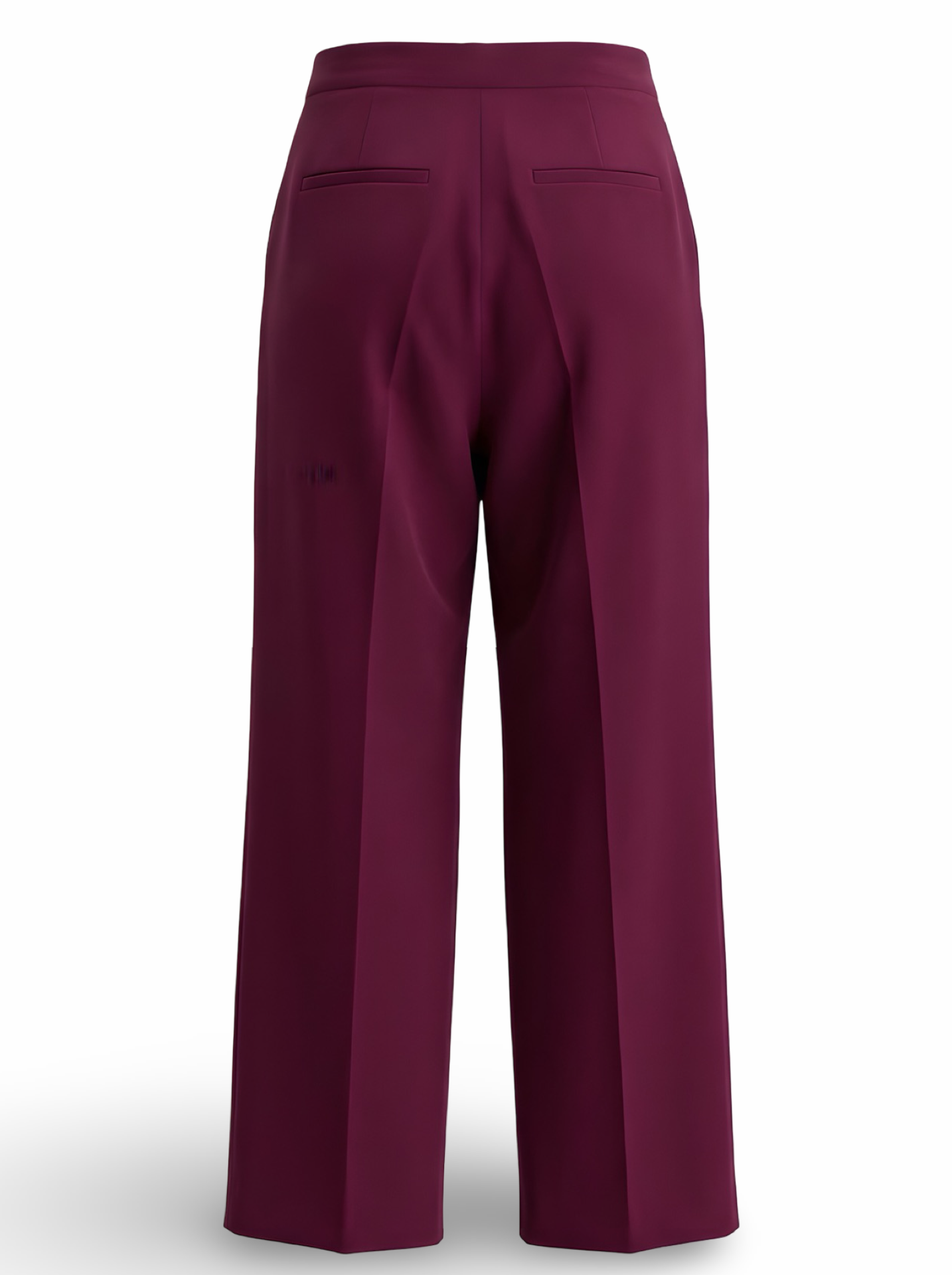 Feather Trim Tailored Two-Piece Suit Set for Women | Elegant Blazer & Straight-Leg Pants