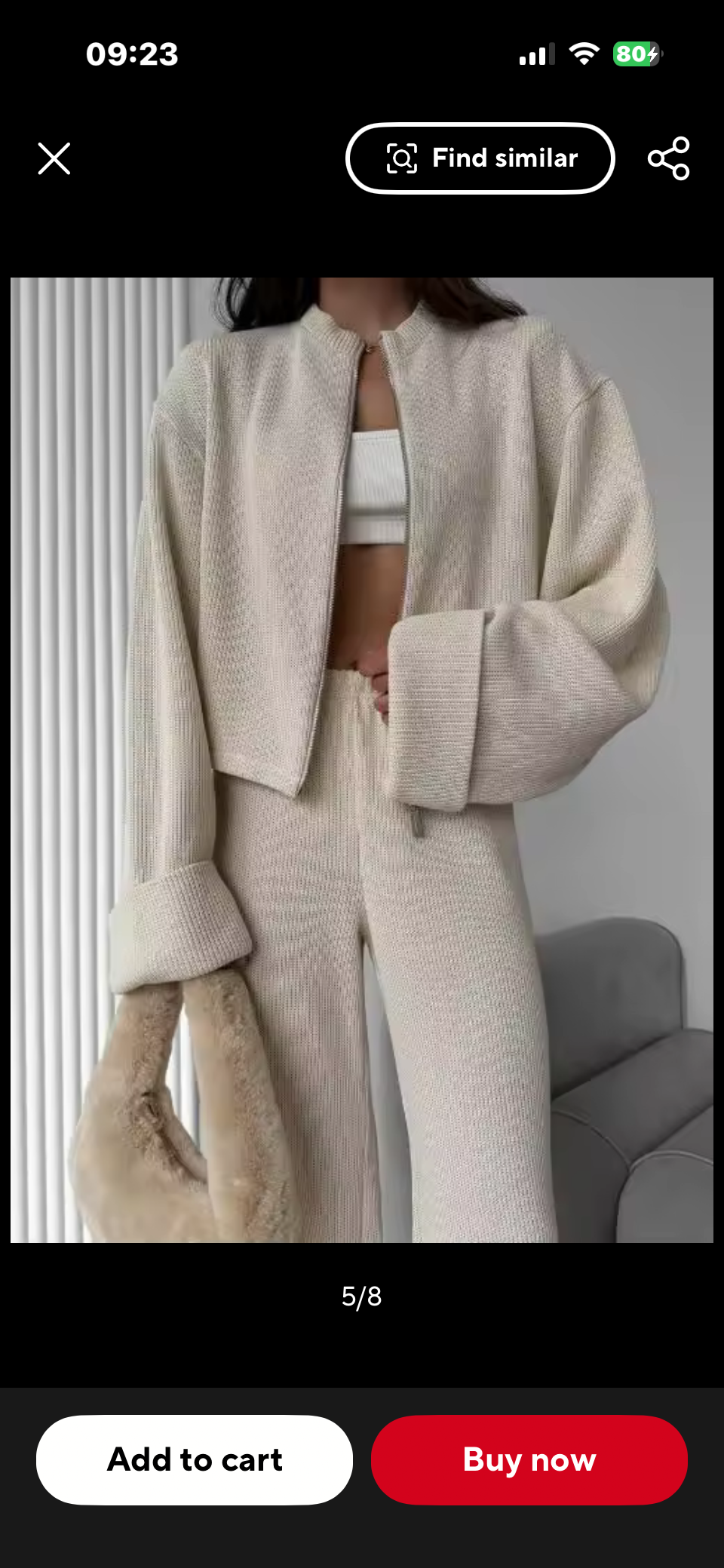 Soft Knit Two-Piece Lounge Set for Women – Cozy Winter Relaxed Fit – Premium Comfort Wear