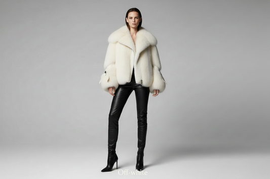 Women’s Winter Faux Fur Jacket 2026 – Short Plush Motorcycle Coat – Soft Warm Outerwear