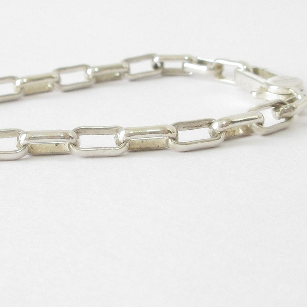Gucci Interlocking GG Bracelet – SV925 Silver Chain – Ladies – 100% Authentic Previously Owned