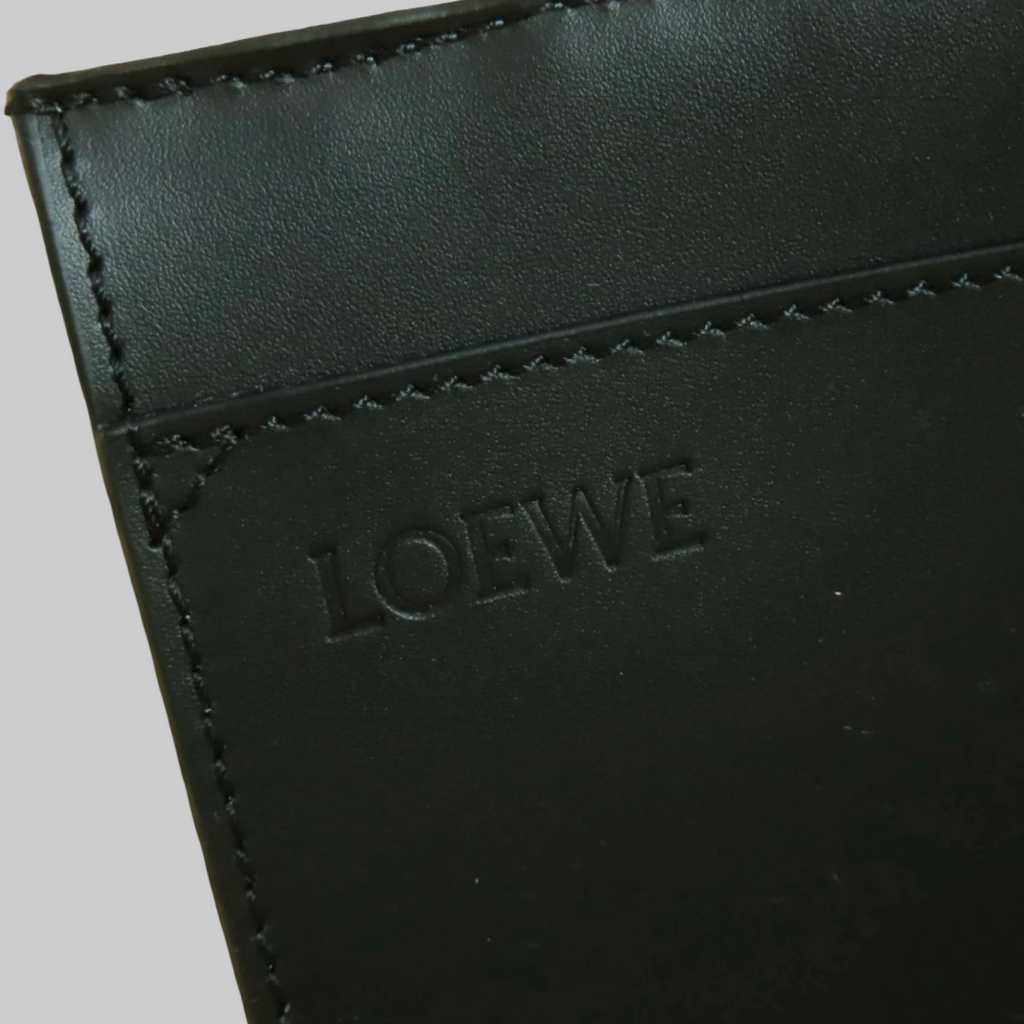 LOEWE Small Raffia Punch-Hole Basket Authentic Previously Owned