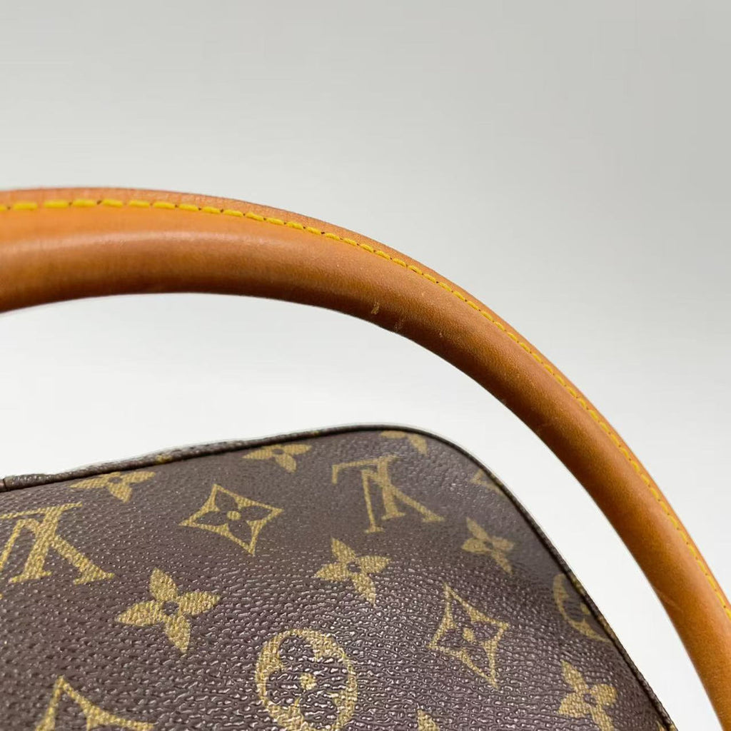 Louis Vuitton Looping MM Monogram Canvas Brown Previously Owned Authentic