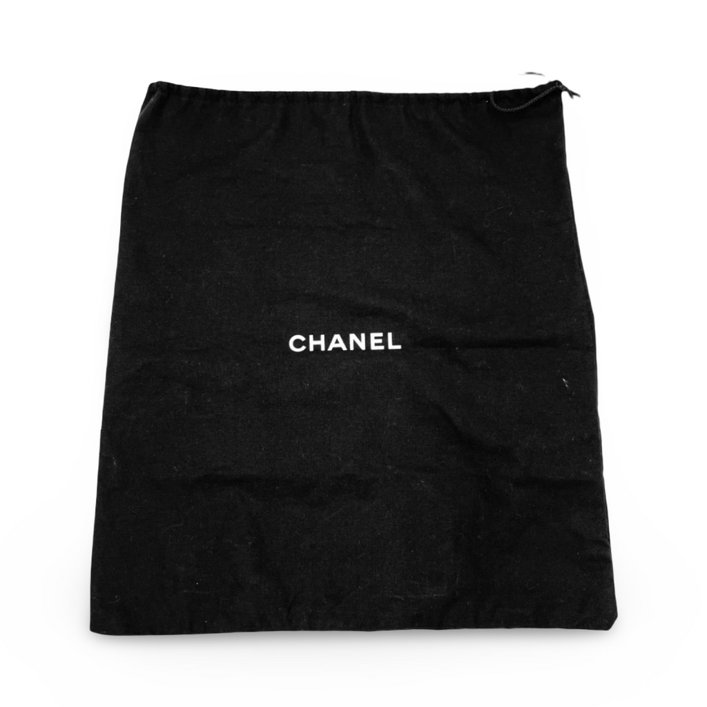 Chanel is CC Semi-Shoulder Bag Black Leather Gold Hardware Previously Owned Authentic
