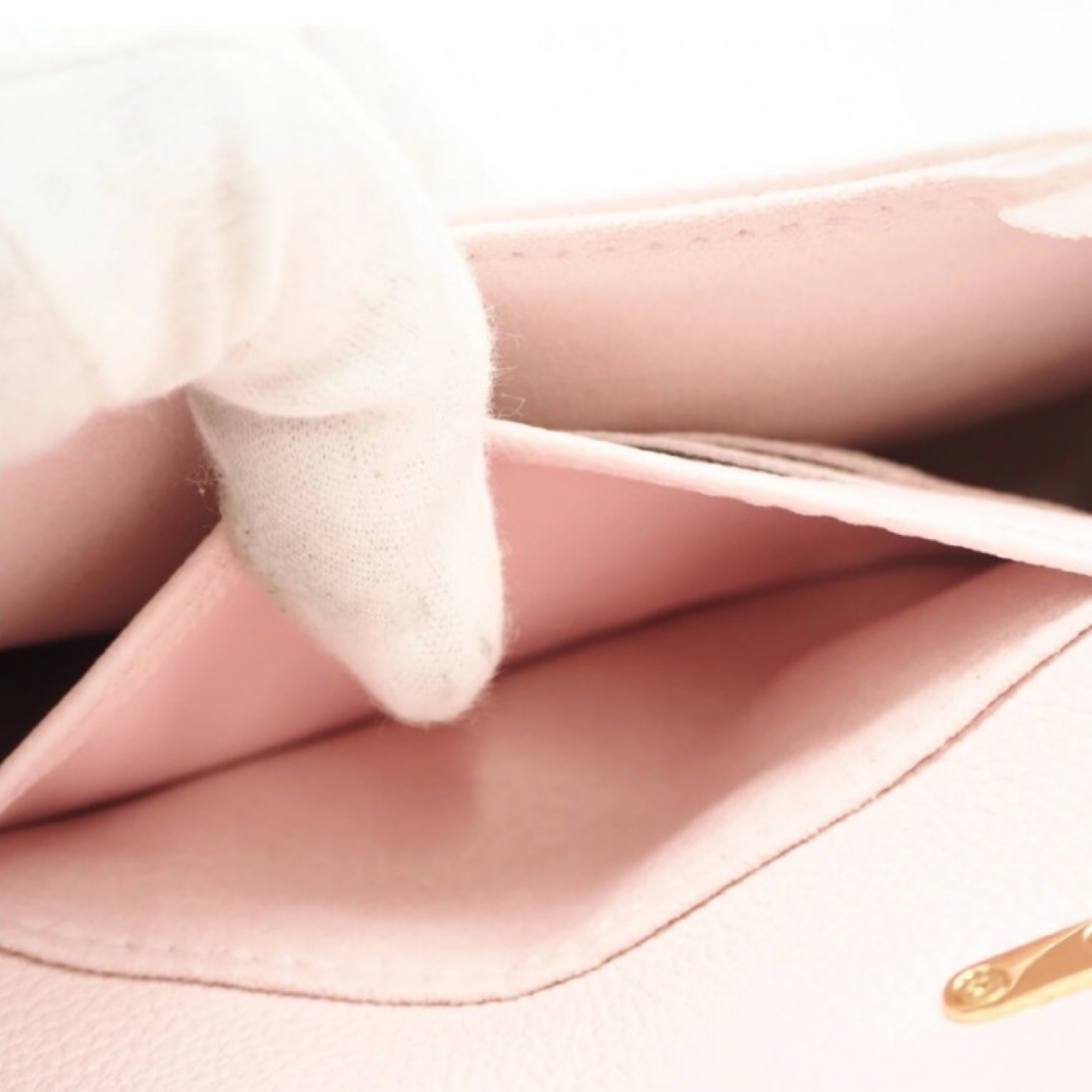 Louis Vuitton Nano Malletree Pink Calf Leather Bag – Unused / Excellent Condition previously Owned Authentic