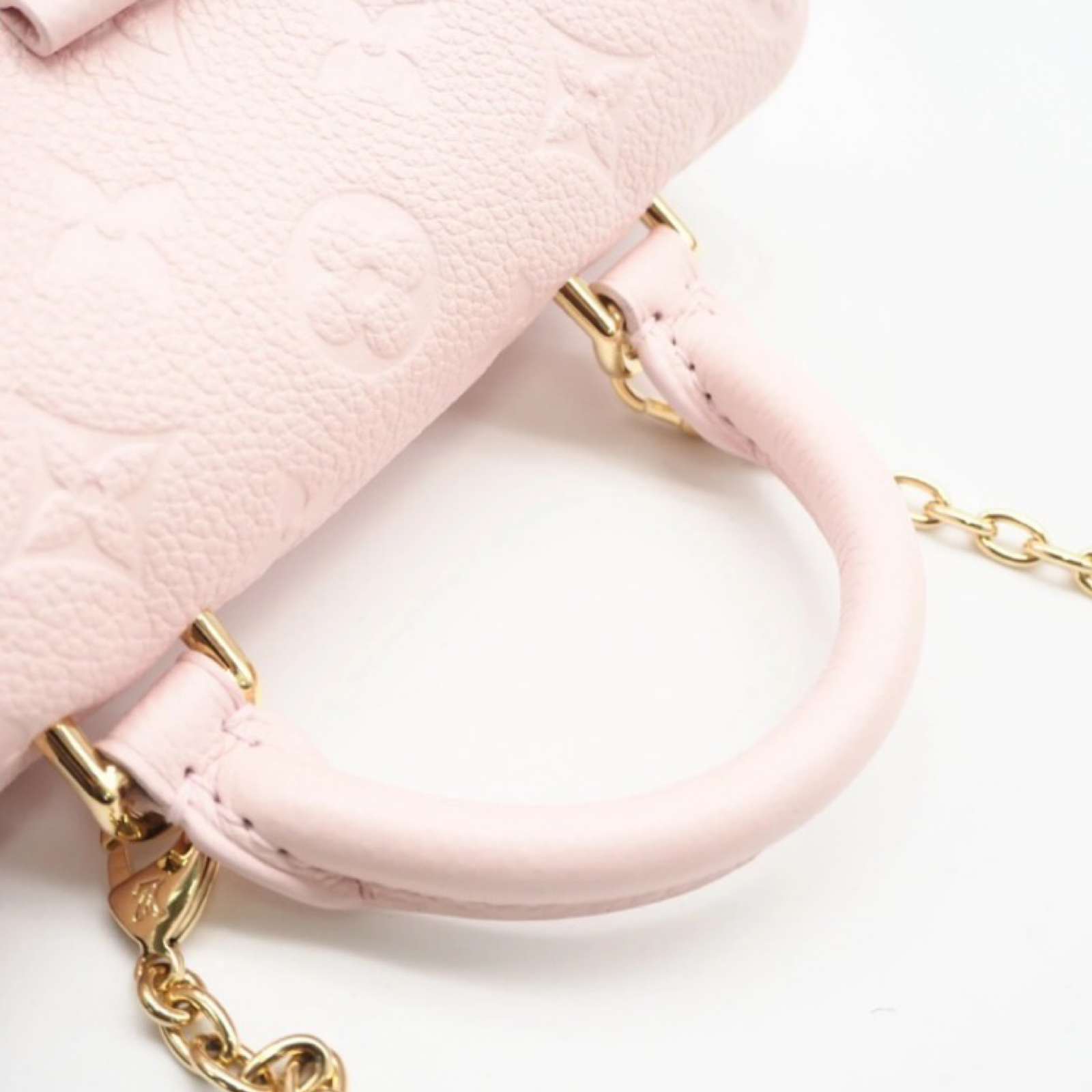 Louis Vuitton Nano Malletree Pink Calf Leather Bag – Unused / Excellent Condition previously Owned Authentic